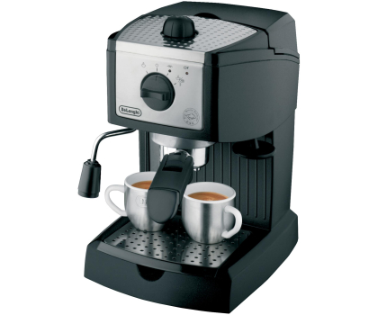 Ekspres i kawa DeLonghi EC 155 1100W 15bar czarno-srebrny
